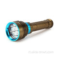 Flashlight da immersione subacqueo 5000 lume